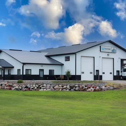Newport’s office and facility in Clearwater, Minnesota